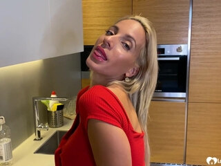Smoking blonde MILF will get you hard
