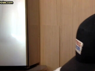 Old gloryhole DILF sucks in amateur closeup 4 cum in mouth