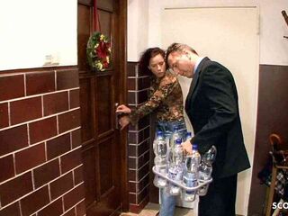 GERMAN SANDY-HAIRED MATURE CUCKOLD INTERCOURSE – 90s ANTIQUE PORNO