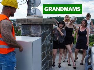 Builder Working on the Thickest Grandma Project