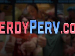 British whore giving head to nerd