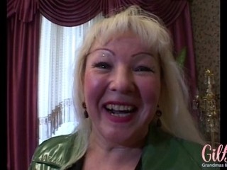 'Huge Boobed Granny Penny Takes Cock And Dildo Until She Has Intense Orgasm!'