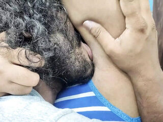 Shimmy and tracks removal and hot kiss with boobs press and boobs suck kiss with hot fuck in pussy
