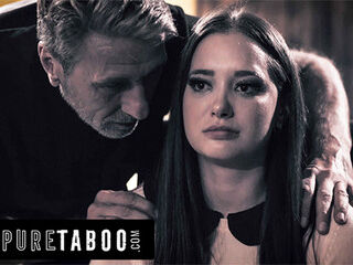 PURE TABOO Creepy Priest Convinces Sinful Bride-To-Be Gia Paige To Submit In Exchange For Absolution