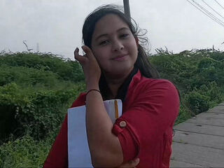 FIRST TIME DESI BEAUTIFUL WITH STRANGER FROM OUTDOOR