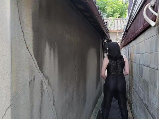 'ã€äººå¦»ã®éœ²å‡ºæ•£æ©ã€‘真昼間ã®ä½å®…è¡—ã§æˆ‘æ…¢ã§ããšã«éœ²å‡ºã‚ªãƒŠãƒ‹ãƒ¼'